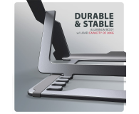 Axagon STND-LAG Podstawka do laptopów i tabletów 10-17,3' szara - 1485480 - zdjęcie 5